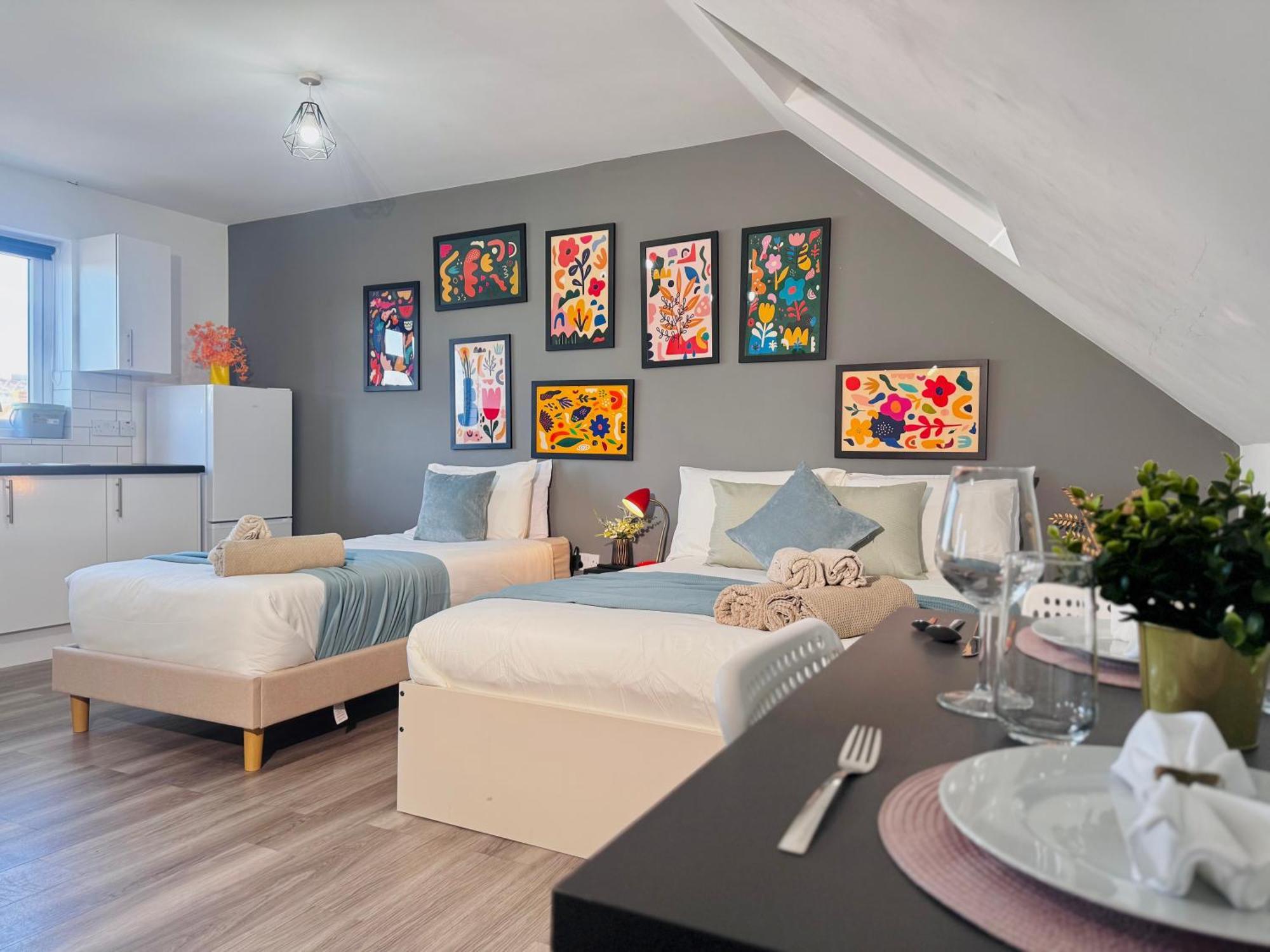 Bright Studio Loft 30Min To Central Londres Exterior foto